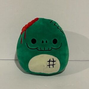 Squishmallows Zachary the Zombie 4" Stuffed Plush Animal Halloween Rare HTF